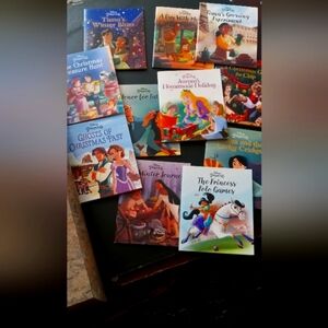 Disney Princess Picture Book Lot #11- Colorful Illustrated Covers mini storys